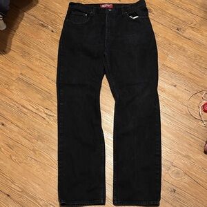 Arizona Jean Company Black Straight Men's Jeans